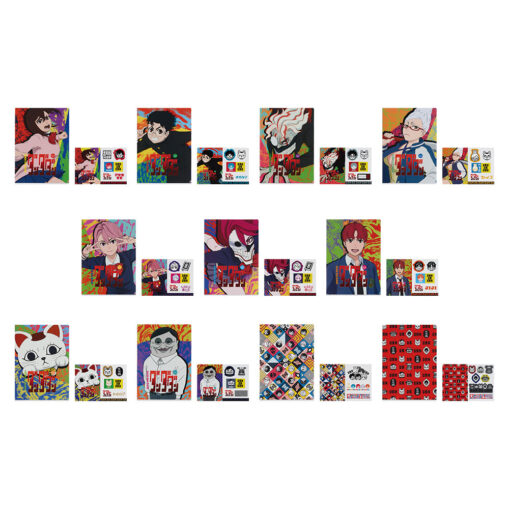 DAN DADAN E Prize: Clear File & Sticker Set