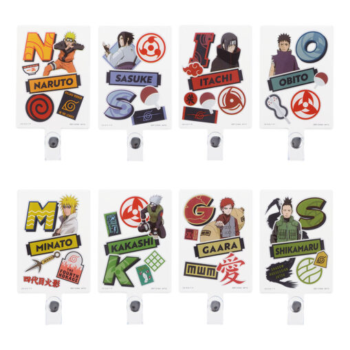 Ichiban Kuji NARUTO Shippuden - Prize F: Strap Holder Charms (Set of 8)