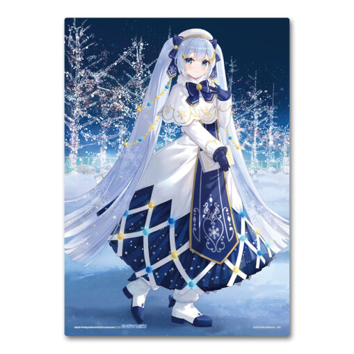 Snow Miku 3 Ichiban Kuji Prize H: Snow Miku 2021 Illustration Board