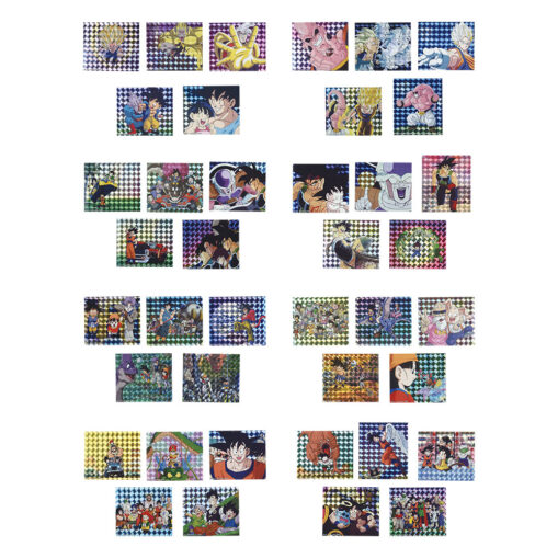 Ichiban Kuji Dragon Ball VS Omnibus Ultimate - Prize H: Flake Prism Stickers (Set of 5)