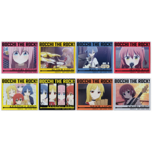 Ichiban Kuji Bocchi the Rock! VOLUME 3 - Prize H: Acrylic Magnets (Set of 8)