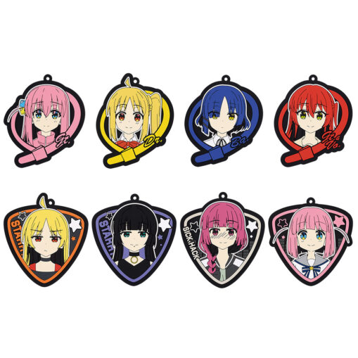 Ichiban Kuji Bocchi the Rock! VOLUME 3 - Prize G: Rubber Coasters (Set of 8)