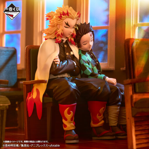 Demon Slayer B Prize: Revible Moment - Tanjiro Kamado & Kyojuro Rengoku - Image 2