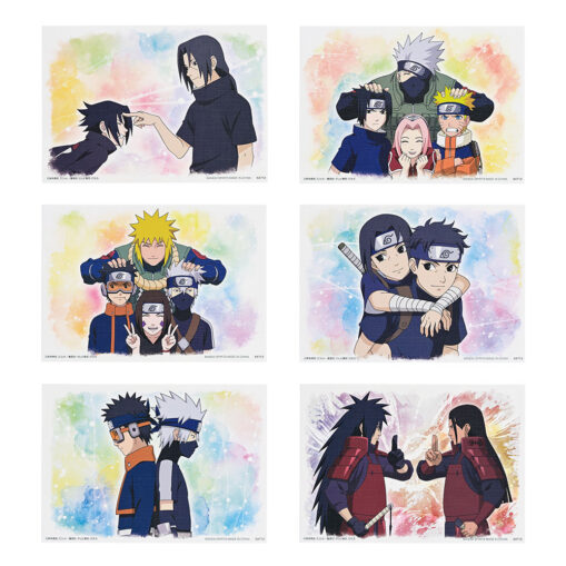 Ichiban Kuji NARUTO Shippuden - Prize I: Canvas-Style Boards (Set of 6)