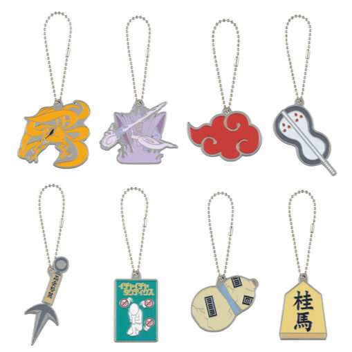 Ichiban Kuji NARUTO Shippuden - Prize G: Metal Charms (Set of 8)