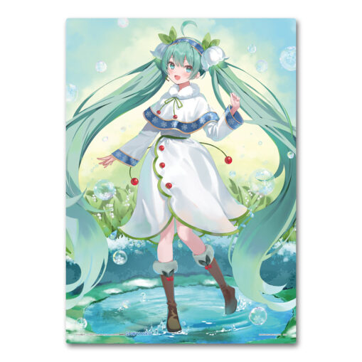 Snow Miku 3 Ichiban Kuji Prize E: Snow Miku 2015 Illustration Board