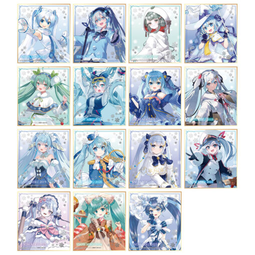 Snow Miku 3 Ichiban Kuji Prize L: Snow Miku All Stars Mini Art Board