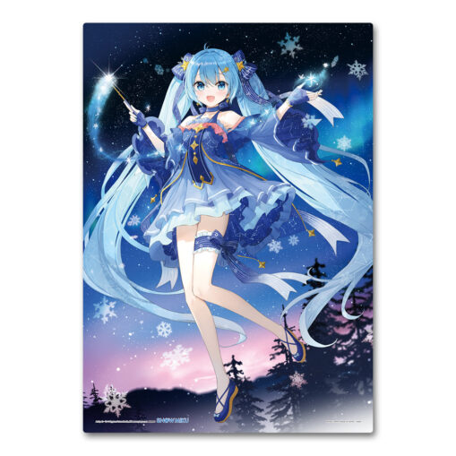 Snow Miku 3 Ichiban Kuji Prize F: Snow Miku 2017 Illustration Board