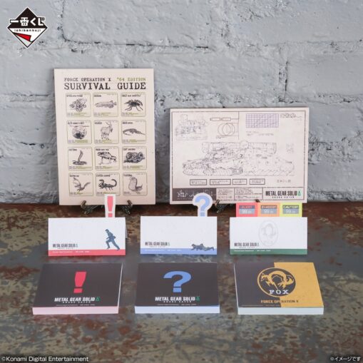 Ichiban Kuji Metal Gear Solid Δ: Snake Eater | Prize F: Stationery - Image 2