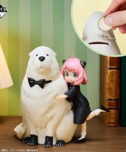 Alternative view of [Pre-Order] Ichiban Kuji SPY×FAMILY Thanks for being you | Prize A: Anya & Bond Soft Vinyl Piggy Bank