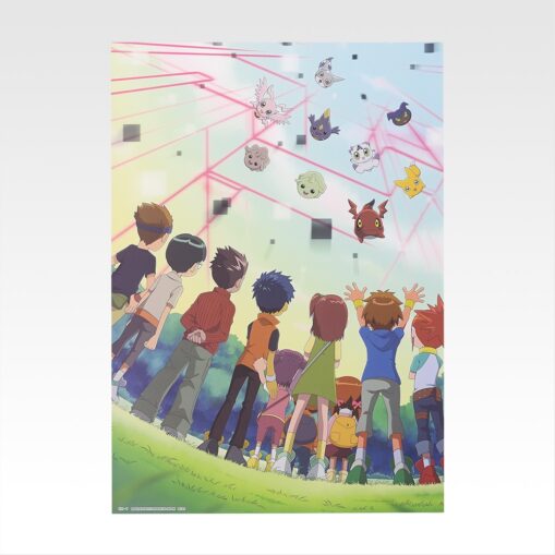 Ichiban Kuji Digimon Series - Clash of Light and Darkness | Prize D: Clear Poster - Image 7