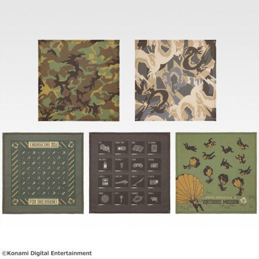 Ichiban Kuji Metal Gear Solid Δ: Snake Eater | Prize E: Survival Handkerchief