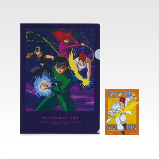 [Pre-Order] Ichiban Kuji Yu Yu Hakusho Dark Tournament Arc Vol.2 | | Prize G: Clear File & Sticker - Image 4