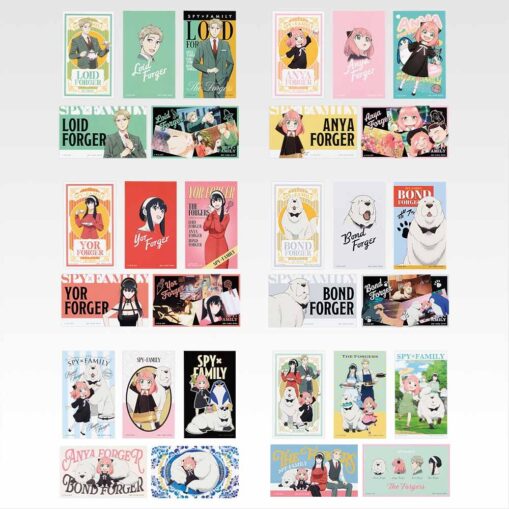[Pre-Order] Ichiban Kuji SPY×FAMILY Thanks for being you | Prize F: Sticker Set