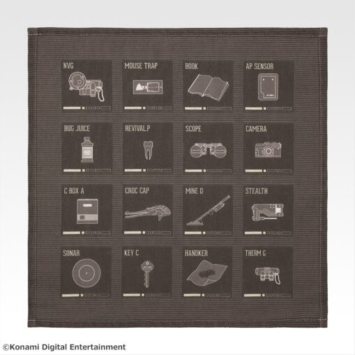 Ichiban Kuji Metal Gear Solid Δ: Snake Eater | Prize E: Survival Handkerchief - Image 6