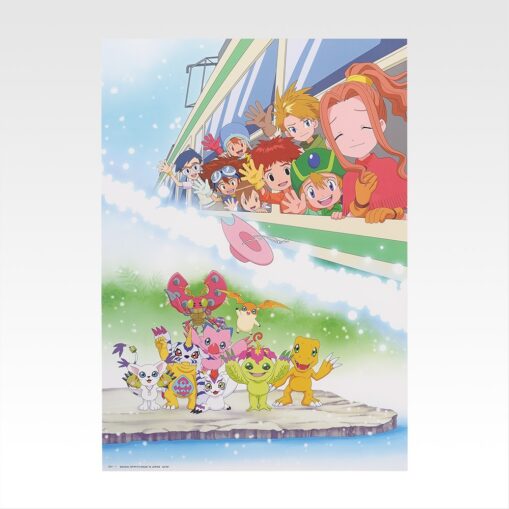 Ichiban Kuji Digimon Series - Clash of Light and Darkness | Prize D: Clear Poster - Image 5