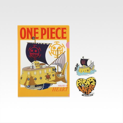 [Pre-Order] Ichiban Kuji One Piece The Unbreakable Law | Prize J: Clear File & Sticker Set - Image 2