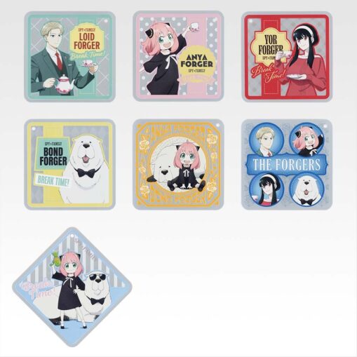 [Pre-Order] Ichiban Kuji SPY×FAMILY Thanks for being you | Prize G: Rubber Coaster