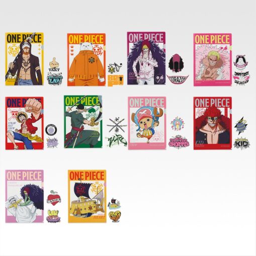 [Pre-Order] Ichiban Kuji One Piece The Unbreakable Law | Prize J: Clear File & Sticker Set