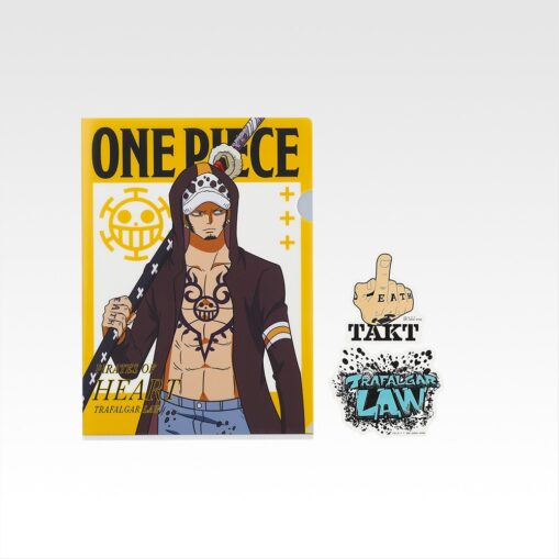 [Pre-Order] Ichiban Kuji One Piece The Unbreakable Law | Prize J: Clear File & Sticker Set - Image 3
