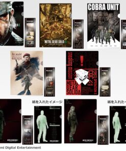 Ichiban Kuji Metal Gear Solid Δ: Snake Eater | Prize G: Clear File & Film-Style Bookmark