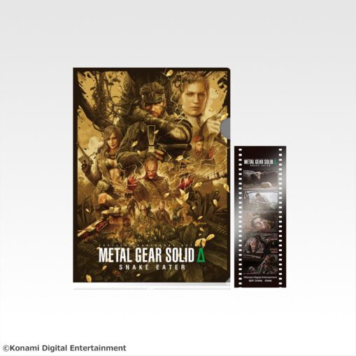 Ichiban Kuji Metal Gear Solid Δ: Snake Eater | Prize G: Clear File & Film-Style Bookmark - Image 4