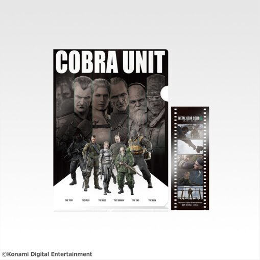 Ichiban Kuji Metal Gear Solid Δ: Snake Eater | Prize G: Clear File & Film-Style Bookmark - Image 7