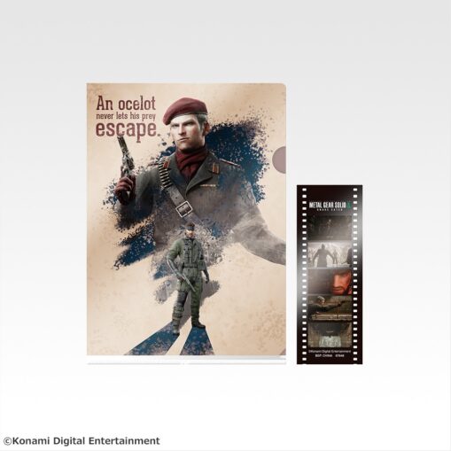 Ichiban Kuji Metal Gear Solid Δ: Snake Eater | Prize G: Clear File & Film-Style Bookmark - Image 5