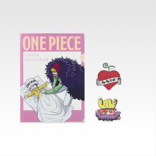 [Pre-Order] Ichiban Kuji One Piece The Unbreakable Law | Prize J: Clear File & Sticker Set - Image 6
