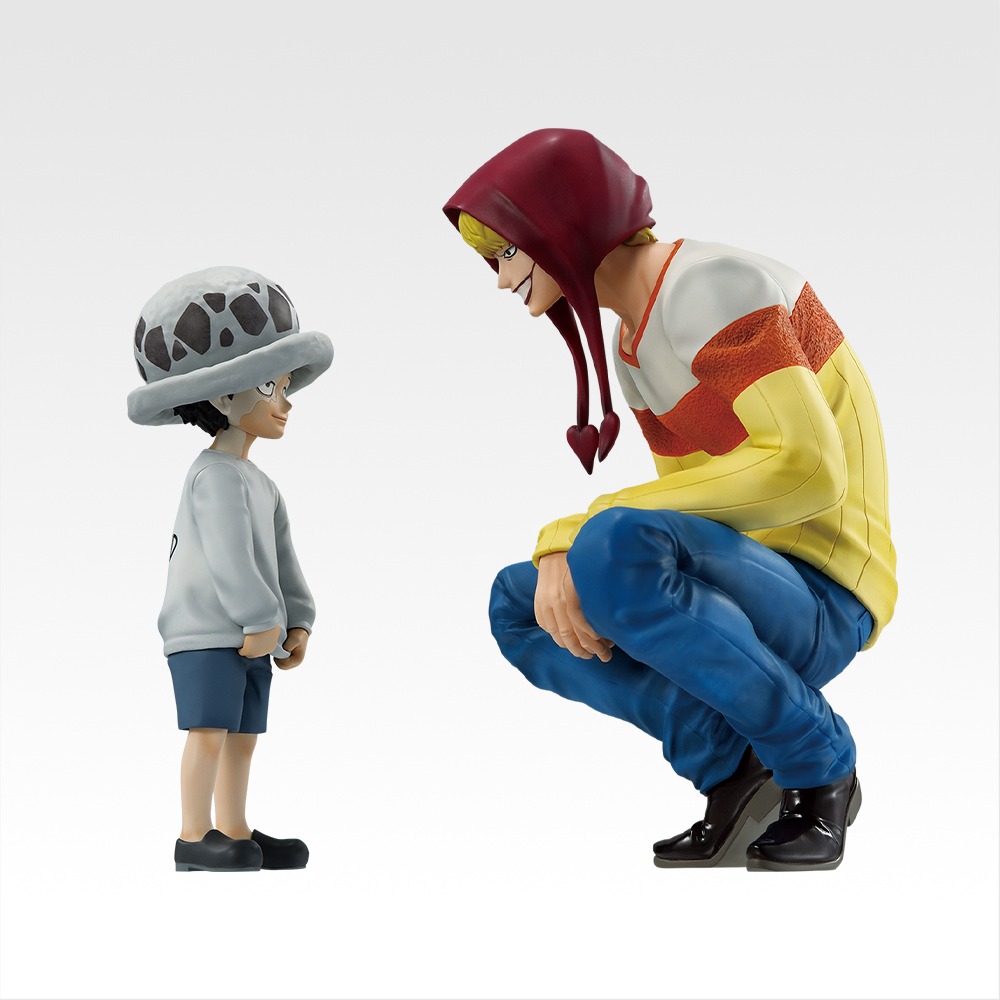 Ichiban Kuji One Piece The Unbreakable Law Last One Prize Law and Corazon MASTERLISE Set