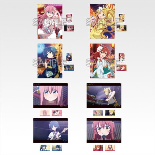 Ichiban Kuji Bocchi the Rock! VOLUME 4 | Prize K: Clear File & Sticker Set