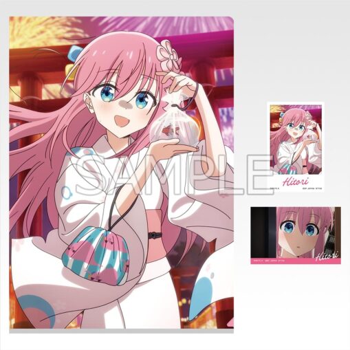 Ichiban Kuji Bocchi the Rock! VOLUME 4 | Prize K: Clear File & Sticker Set - Image 3