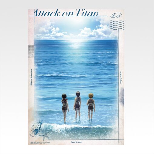 [Pre-Order] Ichiban Kuji Attack on Titan | Prize F: Clear Poster - Image 6