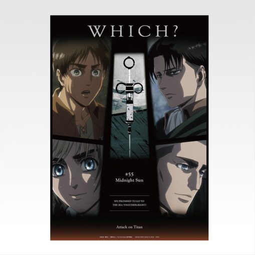 [Pre-Order] Ichiban Kuji Attack on Titan | Prize F: Clear Poster - Image 9