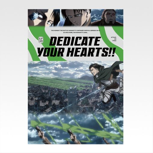 [Pre-Order] Ichiban Kuji Attack on Titan | Prize F: Clear Poster - Image 7