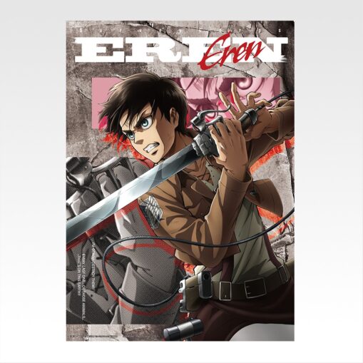 [Pre-Order] Ichiban Kuji Attack on Titan | Prize F: Clear Poster - Image 5