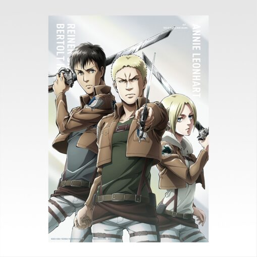 [Pre-Order] Ichiban Kuji Attack on Titan | Prize F: Clear Poster - Image 2