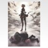NieRAutomata Ver1.1a Glory to Mankind! Ichiban Kuji Prize D Illustrated Art Board (A3)