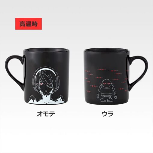 NieRAutomata Ver1.1a Glory to Mankind! Ichiban Kuji Prize E Heat Sensitive Mug (2)
