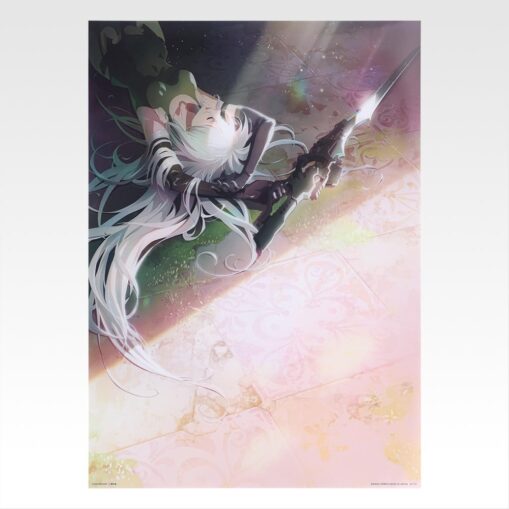 NieRAutomata Ver1.1a Glory to Mankind! Ichiban Kuji Prize F Clear Poster (A3, 12 Types) (10)
