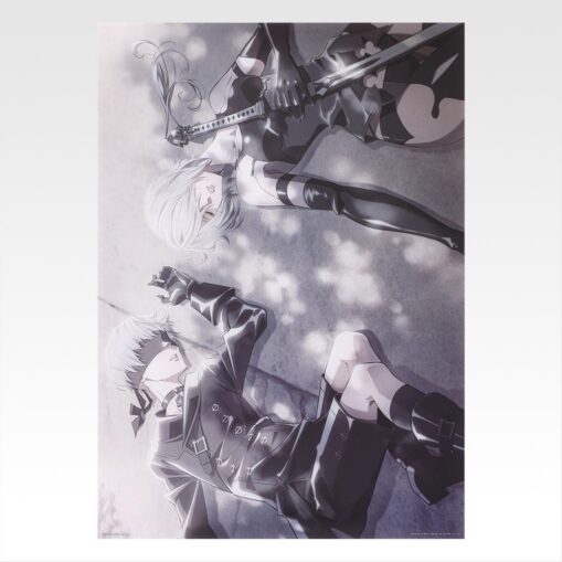 NieRAutomata Ver1.1a Glory to Mankind! Ichiban Kuji Prize F Clear Poster (A3, 12 Types) (12)