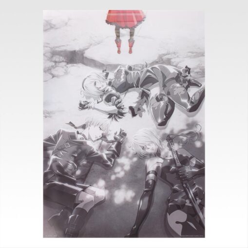 NieRAutomata Ver1.1a Glory to Mankind! Ichiban Kuji Prize F Clear Poster (A3, 12 Types) (2)