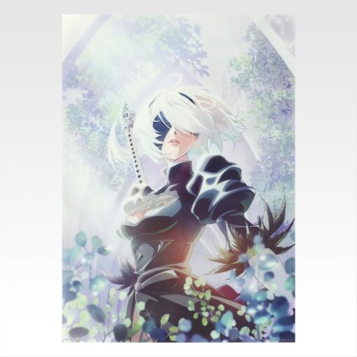 NieRAutomata Ver1.1a Glory to Mankind! Ichiban Kuji Prize F Clear Poster (A3, 12 Types) (4)