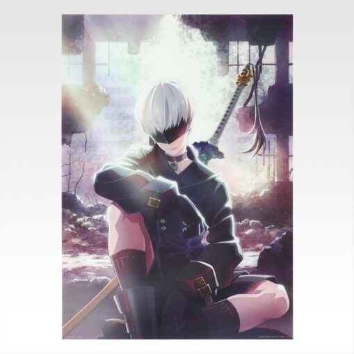NieRAutomata Ver1.1a Glory to Mankind! Ichiban Kuji Prize F Clear Poster (A3, 12 Types) (5)