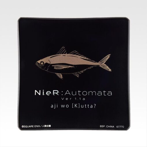 NieRAutomata Ver1.1a Glory to Mankind! Ichiban Kuji Prize G Glass Plate (10cm, 6 Types) (1)