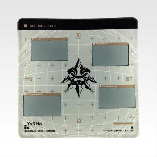 NieRAutomata Ver1.1a Glory to Mankind! Ichiban Kuji Prize G Glass Plate (10cm, 6 Types) (2)