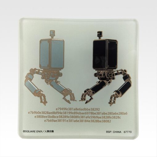 NieRAutomata Ver1.1a Glory to Mankind! Ichiban Kuji Prize G Glass Plate (10cm, 6 Types) (4)