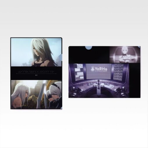 NieRAutomata Ver1.1a Glory to Mankind! Ichiban Kuji Prize H Clear File Set (A4, 12 Types) (11)
