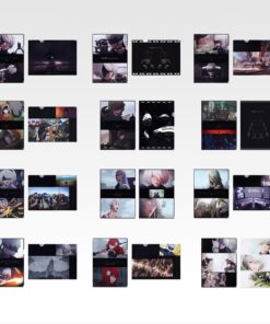 NieRAutomata Ver1.1a Glory to Mankind! Ichiban Kuji Prize H Clear File Set (A4, 12 Types)