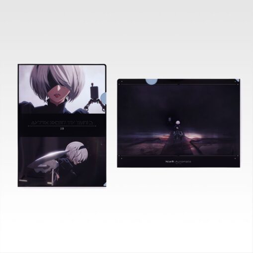 NieRAutomata Ver1.1a Glory to Mankind! Ichiban Kuji Prize H Clear File Set (A4, 12 Types) (3)
